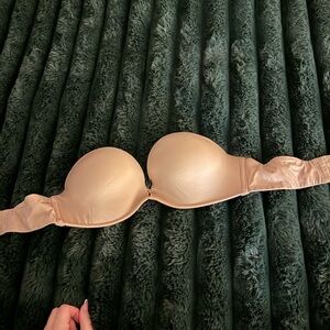 Victoria's Secret Strapless Nude Push-Up Bra